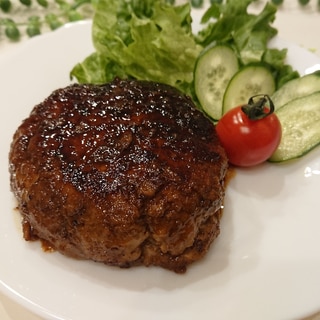 我が家の定番♪照り焼きハンバーグ